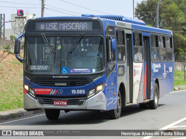 Transportes Capellini 19.085 na cidade de Campinas, São Paulo, Brasil, por Henrique Alves de Paula Silva. Número da foto: #10706414.
