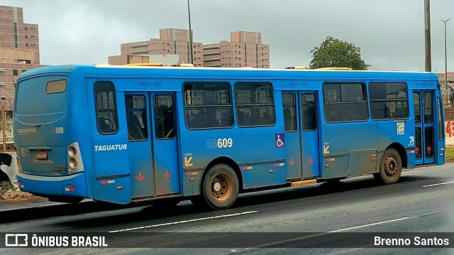 Taguatur - Taguatinga Transporte e Turismo 05609 na cidade de Taguatinga, Distrito Federal, Brasil, por Brenno Santos. Número da foto: #10704614.