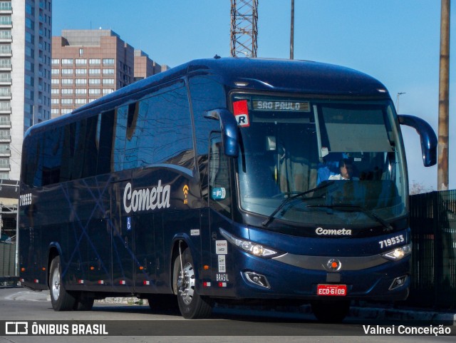 Viação Cometa 719533 na cidade de São Paulo, São Paulo, Brasil, por Valnei Conceição. ID da foto: 10706826.