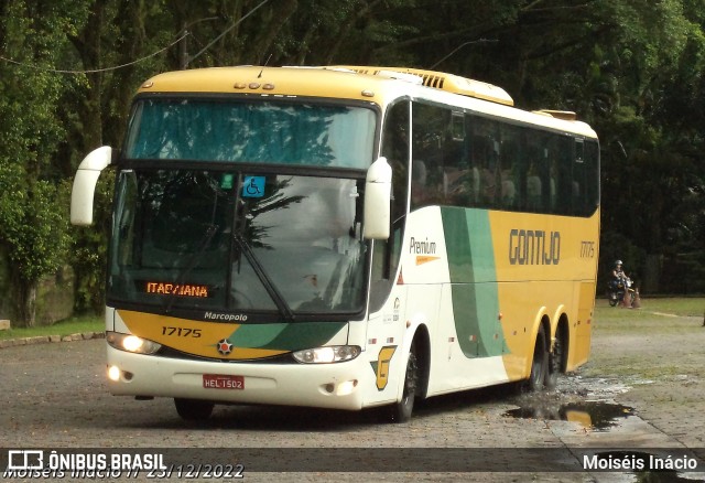 Empresa Gontijo de Transportes 17175 na cidade de Cubatão, São Paulo, Brasil, por Moiséis Inácio. ID da foto: 10704718.