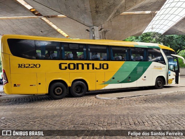 Empresa Gontijo de Transportes 18220 na cidade de Fortaleza, Ceará, Brasil, por Felipe dos Santos Ferreira. ID da foto: 10706565.