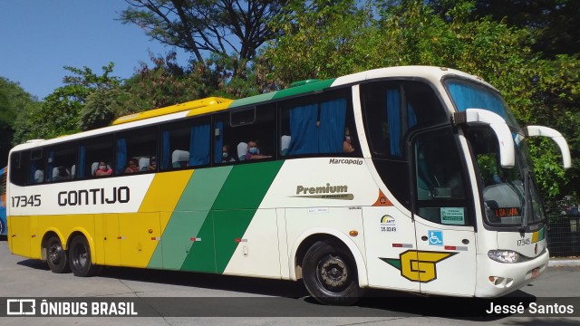 Empresa Gontijo de Transportes 17345 na cidade de São Paulo, São Paulo, Brasil, por Jessé Santos. ID da foto: 10706476.