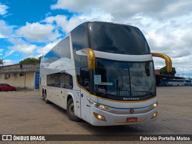 Viação Cetro 6514 na cidade de Vitória da Conquista, Bahia, Brasil, por Fabrício Portella Matos. Número da foto: #10710431.