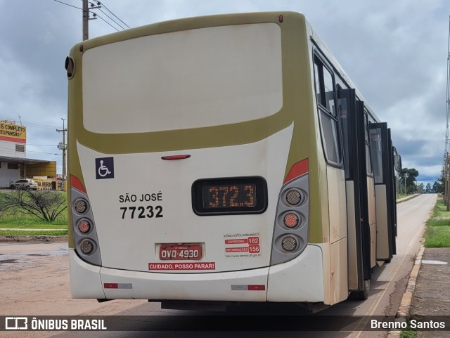 Expresso São José 77232 na cidade de Samambaia, Distrito Federal, Brasil, por Brenno Santos. Número da foto: #10708796.