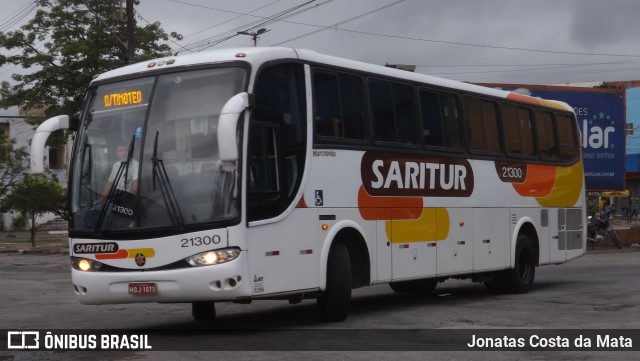 Saritur - Santa Rita Transporte Urbano e Rodoviário 21300 na cidade de Coronel Fabriciano, Minas Gerais, Brasil, por Jonatas Costa da Mata. ID da foto: 10709064.