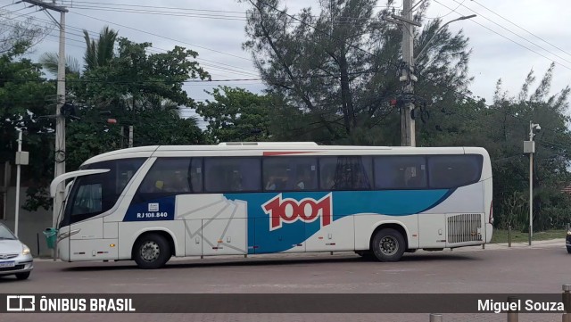 Auto Viação 1001 RJ 108.840 na cidade de Saquarema, Rio de Janeiro, Brasil, por Miguel Souza. Número da foto: #10709207.