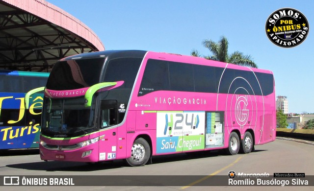 Viação Garcia 8515 na cidade de Londrina, Paraná, Brasil, por Romílio Busólogo Silva . Número da foto: #10709660.