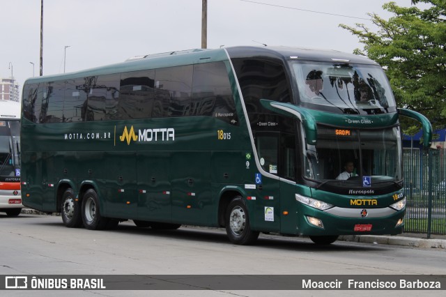 Viação Motta 18015 na cidade de São Paulo, São Paulo, Brasil, por Moaccir  Francisco Barboza. Número da foto: #10709512.
