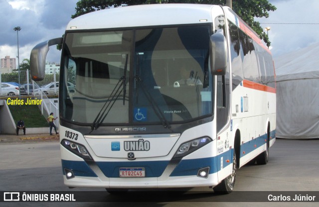 Expresso União 10373 na cidade de Goiânia, Goiás, Brasil, por Carlos Júnior. ID da foto: 10708394.