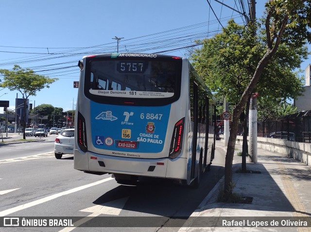 Cooper Líder > A2 Transportes 6 8847 na cidade de São Paulo, São Paulo, Brasil, por Rafael Lopes de Oliveira. Número da foto: #10707062.