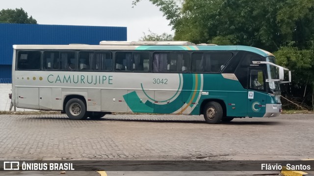 Auto Viação Camurujipe 3042 na cidade de Cruz das Almas, Bahia, Brasil, por Flávio  Santos. Número da foto: #10707863.