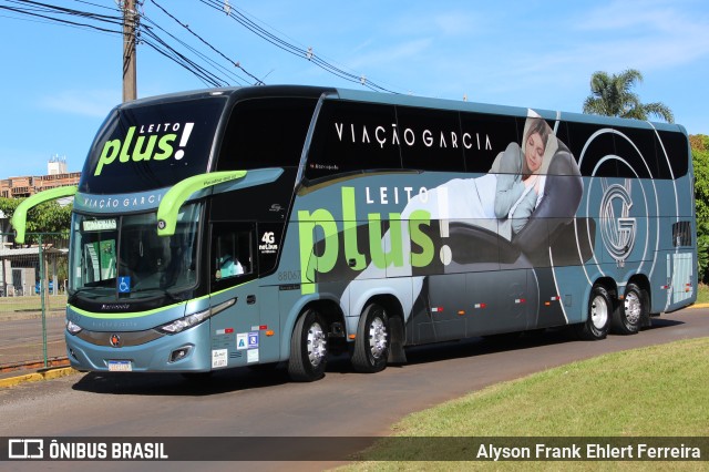 Viação Garcia 88067 na cidade de Cascavel, Paraná, Brasil, por Alyson Frank Ehlert Ferreira. Número da foto: #10709675.