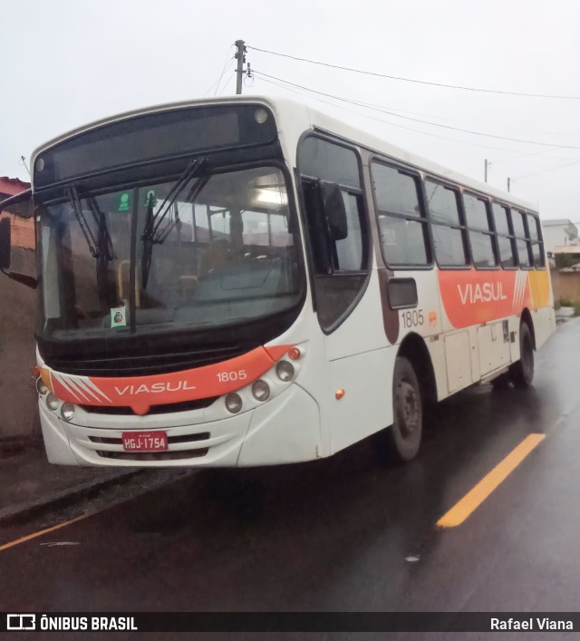 Viasul Transportes Coletivos 1805 na cidade de Itaúna, Minas Gerais, Brasil, por Rafael Viana. Número da foto: #10709802.