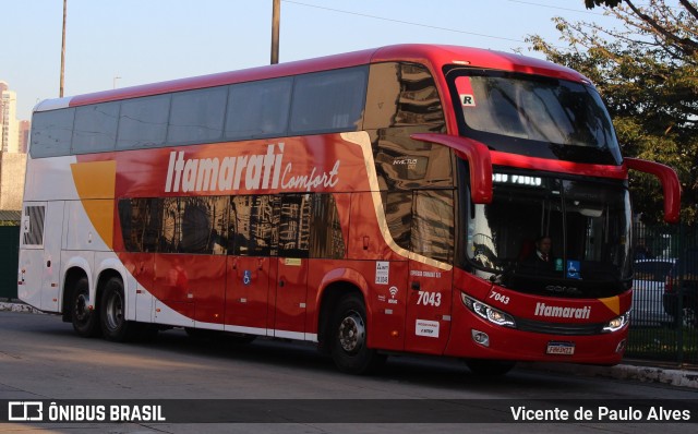 Expresso Itamarati 7043 na cidade de São Paulo, São Paulo, Brasil, por Vicente de Paulo Alves. ID da foto: 10708025.