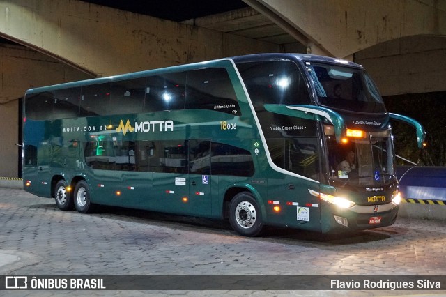 Viação Motta 18006 na cidade de São Carlos, São Paulo, Brasil, por Flavio Rodrigues Silva. ID da foto: 10707022.