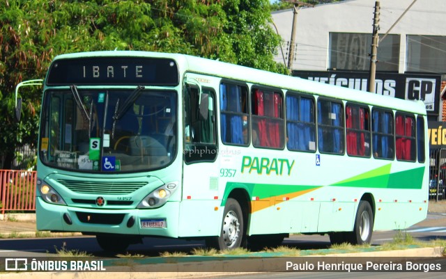 Viação Paraty 9357 na cidade de São Carlos, São Paulo, Brasil, por Paulo Henrique Pereira Borges. Número da foto: #10709522.