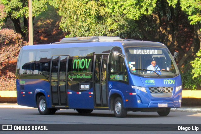 TCGL - Transportes Coletivos Grande Londrina 4606 na cidade de Londrina, Paraná, Brasil, por Diego Lip. Número da foto: #10710038.