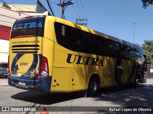 Viação Ultra 2282 na cidade de São Paulo, São Paulo, Brasil, por Rafael Lopes de Oliveira. Número da foto: #10707134.
