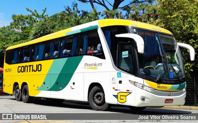 Empresa Gontijo de Transportes 18250 na cidade de São Paulo, São Paulo, Brasil, por José Vitor Oliveira Soares. ID da foto: 10707918.