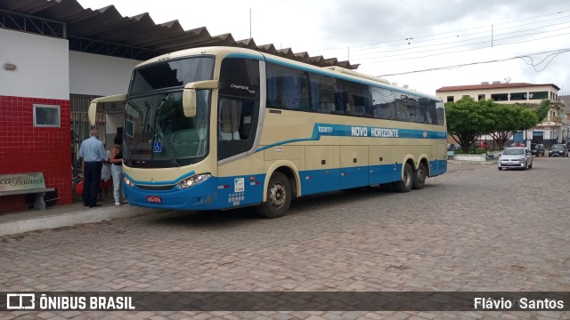 Viação Novo Horizonte 1028111 na cidade de Tanhaçu, Bahia, Brasil, por Flávio  Santos. ID da foto: 10712327.