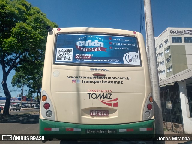 Transportes Tomaz 12 na cidade de Santana do Livramento, Rio Grande do Sul, Brasil, por Jonas Miranda. Número da foto: #10711280.