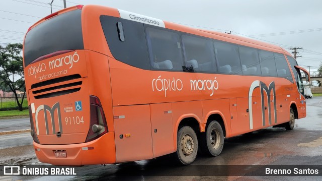 Rápido Marajó 91104 na cidade de Taguatinga, Distrito Federal, Brasil, por Brenno Santos. Número da foto: #10711447.