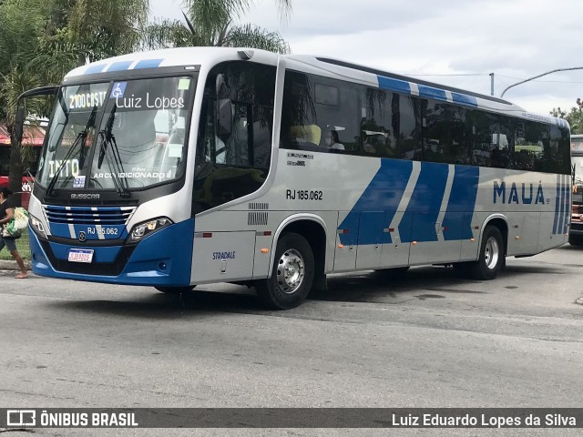 Viação Mauá RJ 185.062 na cidade de Niterói, Rio de Janeiro, Brasil, por Luiz Eduardo Lopes da Silva. Número da foto: #10711442.