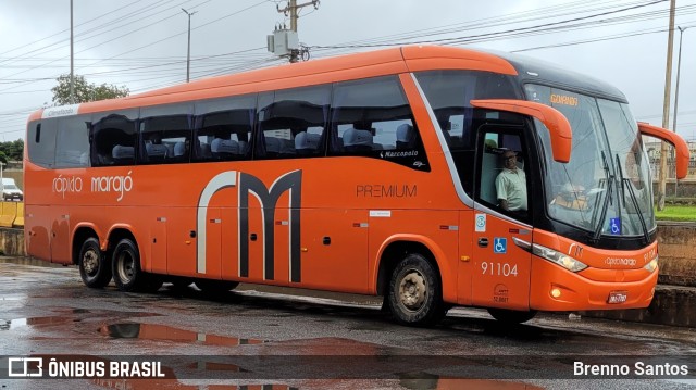 Rápido Marajó 91104 na cidade de Taguatinga, Distrito Federal, Brasil, por Brenno Santos. ID da foto: 10711448.