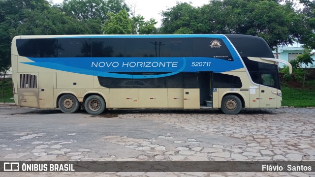 Viação Novo Horizonte 520711 na cidade de Correntina, Bahia, Brasil, por Flávio  Santos. ID da foto: 10713915.