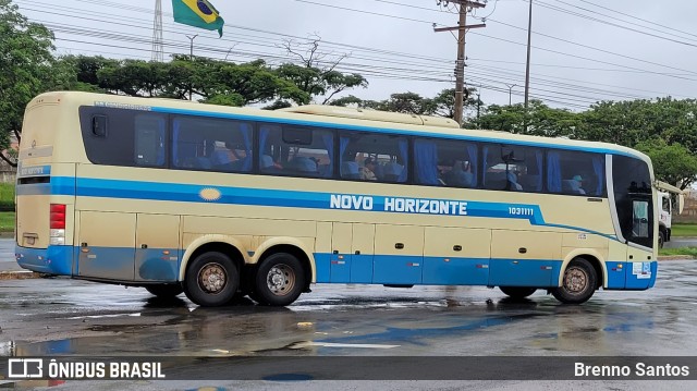 Viação Novo Horizonte 1031111 na cidade de Taguatinga, Distrito Federal, Brasil, por Brenno Santos. Número da foto: #10711451.