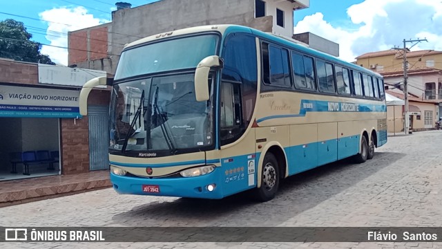 Viação Novo Horizonte 1018811 na cidade de Jaborandi, Bahia, Brasil, por Flávio  Santos. ID da foto: 10713917.