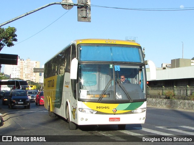 Empresa Gontijo de Transportes 14945 na cidade de Belo Horizonte, Minas Gerais, Brasil, por Douglas Célio Brandao. Número da foto: #10713361.