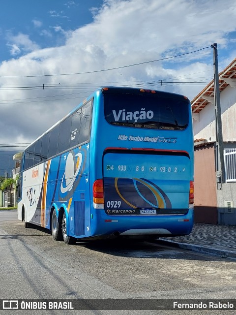 Bacurau Tur - Expresso Bacurau 0929 na cidade de Praia Grande, São Paulo, Brasil, por Fernando Rabelo. Número da foto: #10711224.
