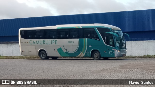 Auto Viação Camurujipe 4043 na cidade de Cruz das Almas, Bahia, Brasil, por Flávio  Santos. Número da foto: #10712609.