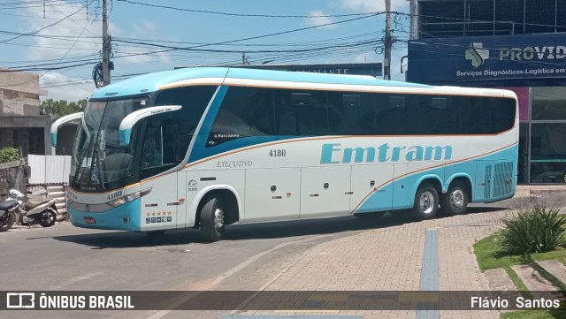 Emtram 4180 na cidade de Barra da Estiva, Bahia, Brasil, por Flávio  Santos. Número da foto: #10714093.