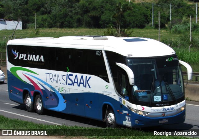 Trans Isaak Turismo 1005 na cidade de Aparecida, São Paulo, Brasil, por Rodrigo  Aparecido. Número da foto: #10714171.