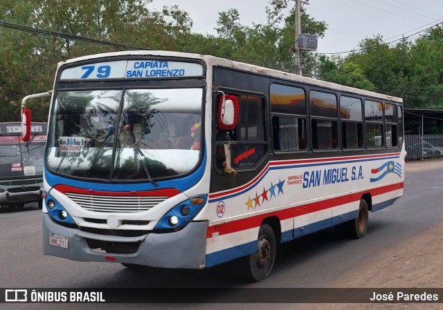 San Miguel SA - Linea 79 02 na cidade de San Lorenzo, Central, Paraguai, por José Paredes. Número da foto: #10712560.
