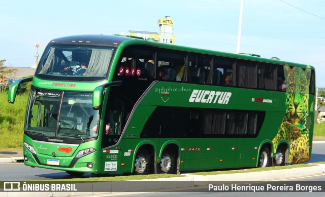 Eucatur - Empresa União Cascavel de Transportes e Turismo 5500 na cidade de Balneário Camboriú, Santa Catarina, Brasil, por Paulo Henrique Pereira Borges. Número da foto: #10714209.