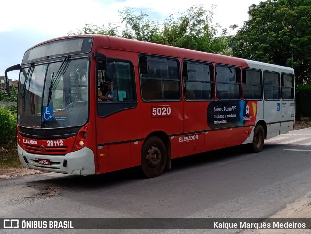 Transbus Transportes > Gávea Transportes 29112 na cidade de Ribeirão das Neves, Minas Gerais, Brasil, por Kaique Marquês Medeiros . ID da foto: 10713651.