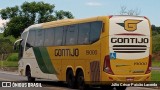 Empresa Gontijo de Transportes 19000 na cidade de Leopoldina, Minas Gerais, Brasil, por Júlio César Paixão Lacerda. Número da foto: #10711139.