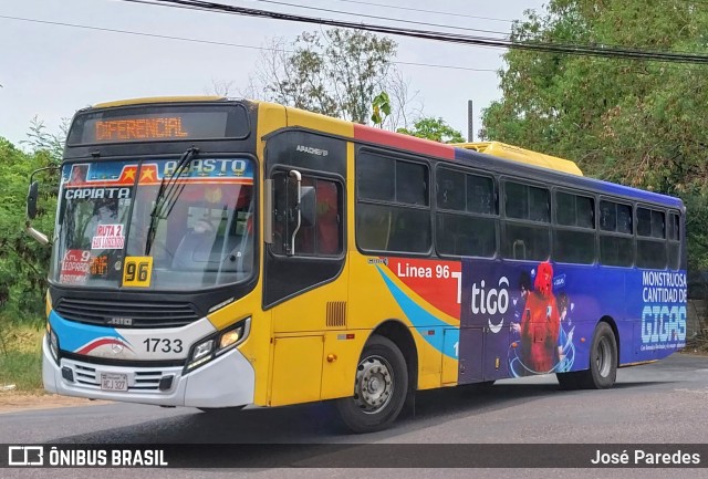 TTA S.A. - Línea 96 1733 na cidade de San Lorenzo, Central, Paraguai, por José Paredes. Número da foto: #10715475.