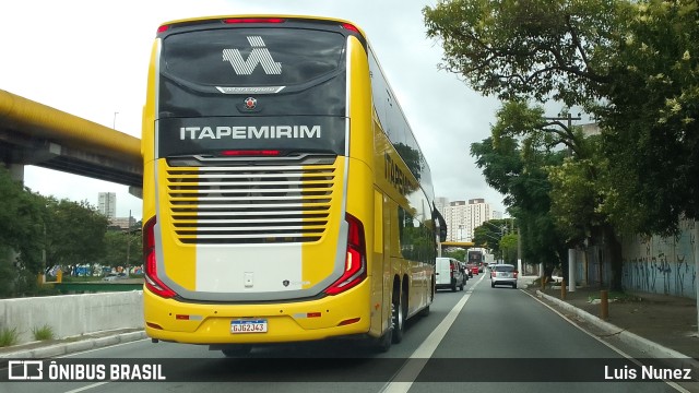 Viação Nova Itapemirim 50146 na cidade de São Paulo, São Paulo, Brasil, por Luis Nunez. ID da foto: 10716598.