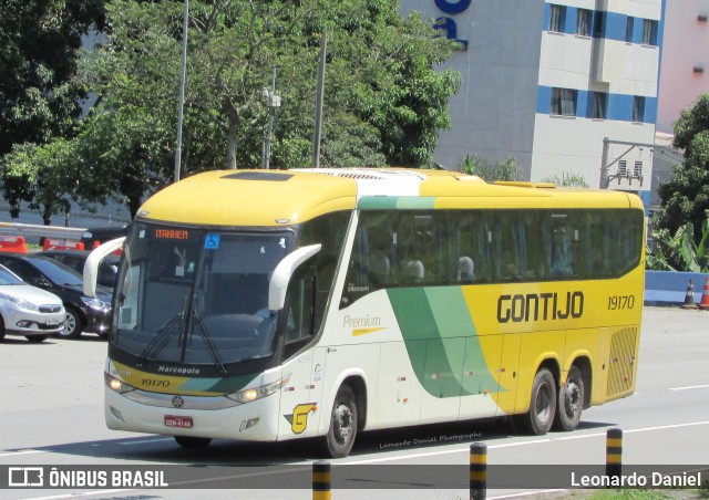 Empresa Gontijo de Transportes 19170 na cidade de Aparecida, São Paulo, Brasil, por Leonardo Daniel. ID da foto: 10716576.