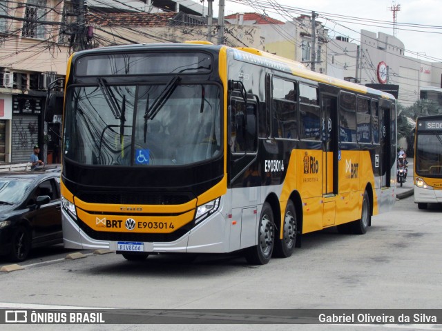 Mobi Rio E903014 na cidade de Rio de Janeiro, Rio de Janeiro, Brasil, por Gabriel Oliveira da Silva. Número da foto: #10717850.