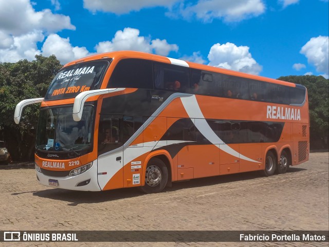 RealMaia Turismo e Cargas 2210 na cidade de Vitória da Conquista, Bahia, Brasil, por Fabrício Portella Matos. Número da foto: #10717319.