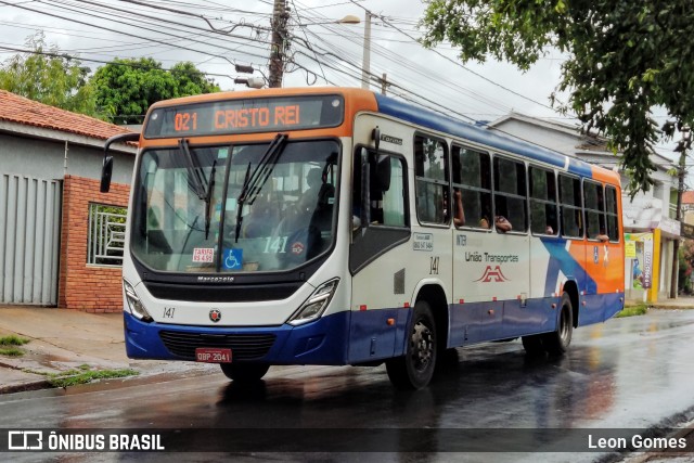 União Transportes 141 na cidade de Várzea Grande, Mato Grosso, Brasil, por Leon Gomes. ID da foto: 10716142.