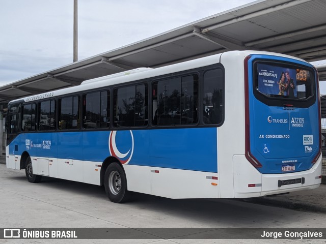 Transurb A72109 na cidade de Rio de Janeiro, Rio de Janeiro, Brasil, por Jorge Gonçalves. Número da foto: #10714898.