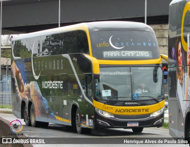 Expresso Nordeste 59110 na cidade de Campinas, São Paulo, Brasil, por Henrique Alves de Paula Silva. Número da foto: #10718022.