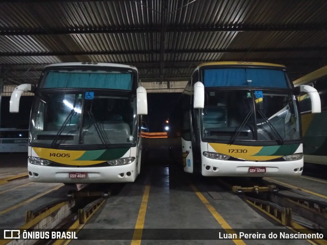 Empresa Gontijo de Transportes 17330 na cidade de Pirapora, Minas Gerais, Brasil, por Luan Pereira do Nascimento. ID da foto: 10715577.