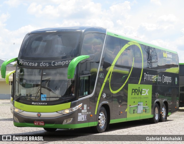 Expresso Princesa dos Campos 6852 na cidade de Ponta Grossa, Paraná, Brasil, por Gabriel Michalski. Número da foto: #10716697.